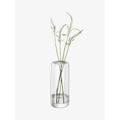 Melt Vase Height 13.5 in Clear
