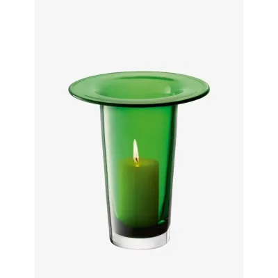Victoria Vase/Lantern Height 10.25 in Fern Green