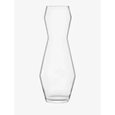 Sculpt Vase Height 25.5 in Clear