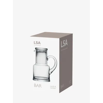 Bar Carafe & Tumbler 25 oz/6.5 oz Clear