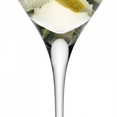 Bar Martini Glass 9 oz Clear, Set of 2