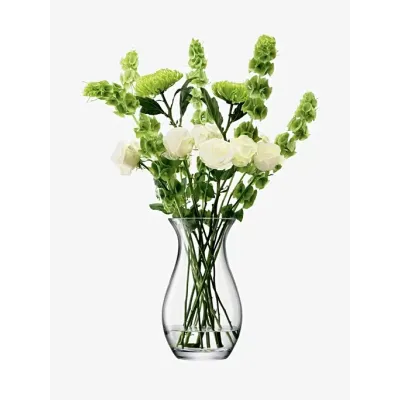 Flower Grand Posy Vase Height 12.5 in Clear