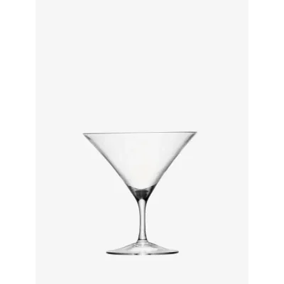 Bar Martini Glass 6 oz Clear, Set of 2