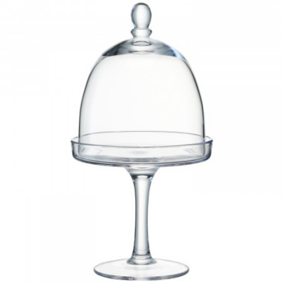 Serve Stand & Dome Round 6 in /Round 5.5 in Clear
