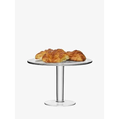 Klara Cake Stand (high) Round 11.75 in Clear