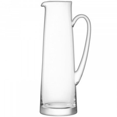 Bar Tall Tapered Jug 57 oz Clear