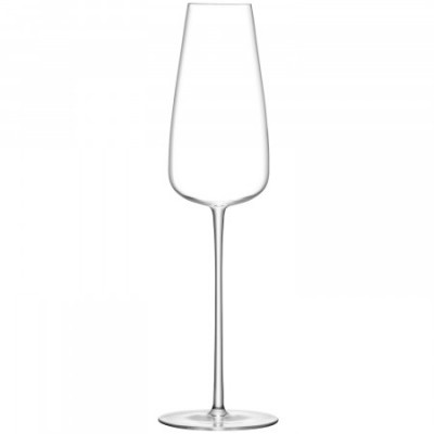 Wine Culture Champagne Flute 11 oz Clear, Set of 2