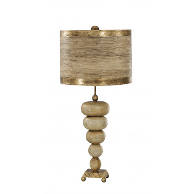 Lucas McKearn Retro Stone Stacked Table Lamp