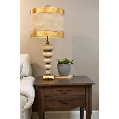 Lucas McKearn Retro Stone Stacked Table Lamp