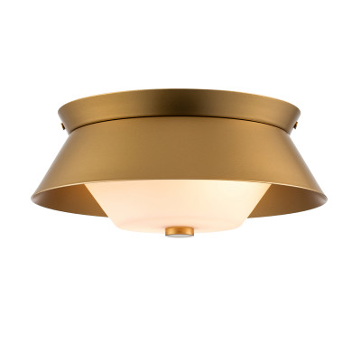 Bowtie Flush Mount Laquered Gold
