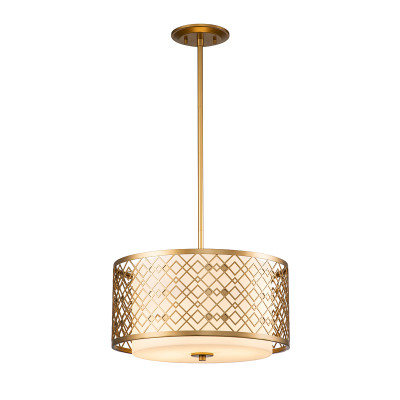 Ziggy Large Pendant Laquered Gold