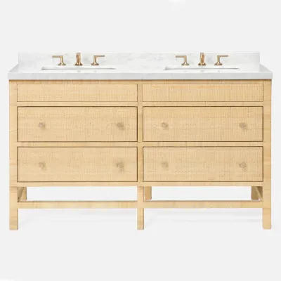 Isla Bath Vanity 60"L X 24"W X 33"H