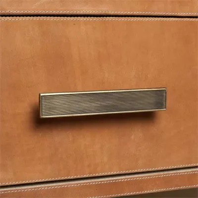 Dante Dresser Aged Camel Full-Grain Leather