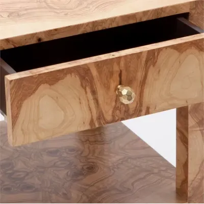 Lindsey Nightstand Olive Ash Veneer