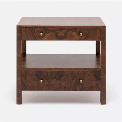 Lindsey Nightstand Walnut Veneer