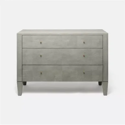 Sorin Dresser Castor Gray Vintage Faux Shagreen