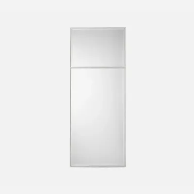 Ariela Pristine Vintage Faux Shagreen Rectangular Mirror 28"W X 70"H