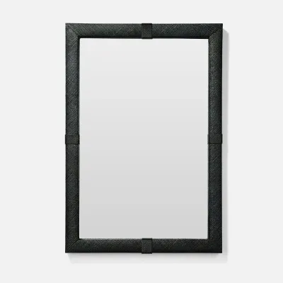 Donner Slate Green Pandan Rectangular Mirror 26"W X 38"H