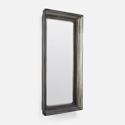 Hetty Smoke Translucent Resin Rectangular Mirror 22"W x 44"H