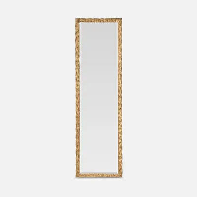 Wardell Polished Brass Metal Rectangular Mirror 20"W x 68"H