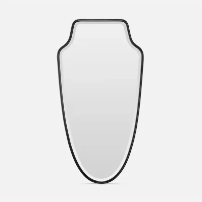 Whitman Dark Chestnut Metal Rectangular Mirror