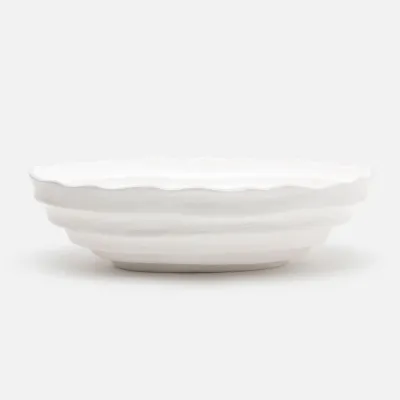 Hetty Bowl Flat White Resin