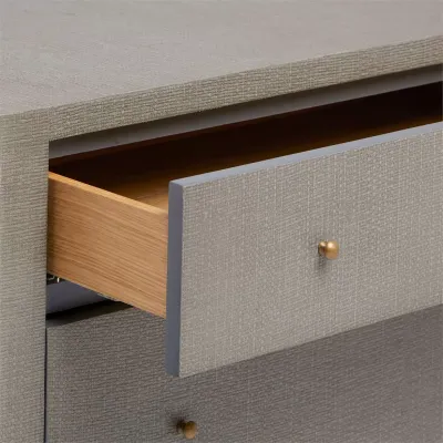 Conrad Dresser Seal Faux Raffia