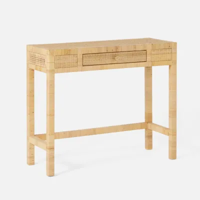 Isla Console Natural Peeled Rattan