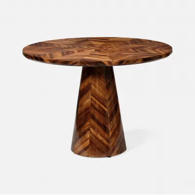 Jada Entry Table Natural 42"D x 30"H Banana Bark