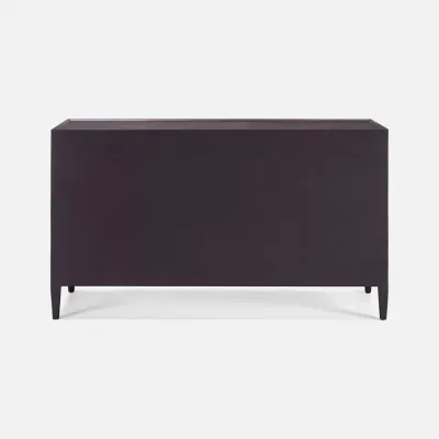 Jarin Dresser Aubergine Faux Belgian Linen