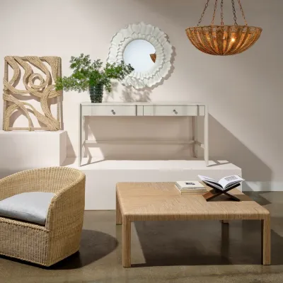 Parson Natural Hemp Coffee Table