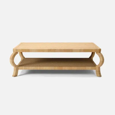 Tottie Natural Peeled Rattan Coffee Table