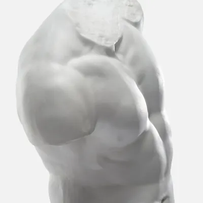 Kempsey White Plaster Reconstituted Stone Sculpture Freestanding