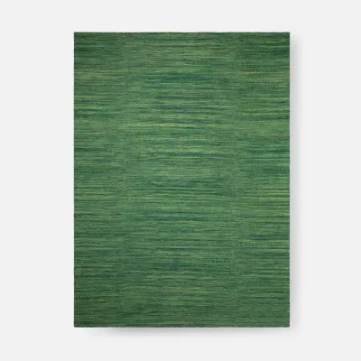 Juniper Green Mix Performance Yarn Rug Outdoor