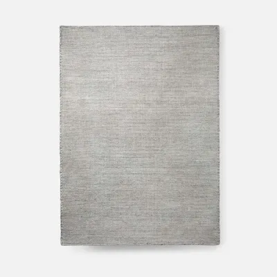 Marley Gray/Ivory Performance Yarn Rug Outdoor