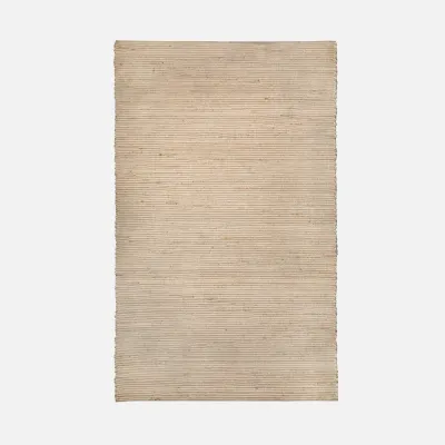 Marley Natural/Ivory Jute/Wool Rug Indoor