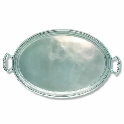 Oval Tray with Handles, Extra Large