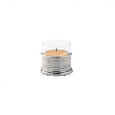 Tea Light Candle Holder with Glass