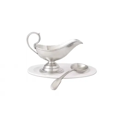 Gravy Boat + Gravy Spoon A534.0