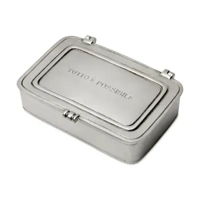 Tutto È Possibile Black Leather Insert Box