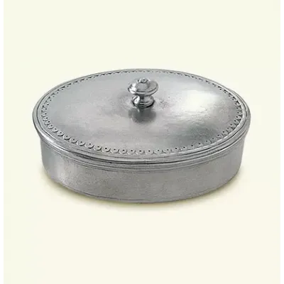 Oval Lidded Box, Medium (Special Order)