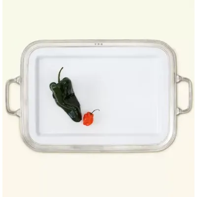 Gianna Rect Platter w/Handles Large