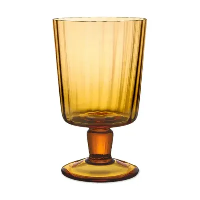 Lando Amber Goblet
