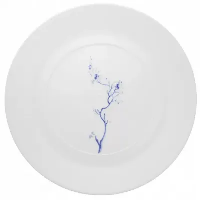 Blue Orchid Mesh White Dinnerware