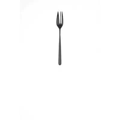 Linea Oro Gold Nero Set Of 6 Cake Forks