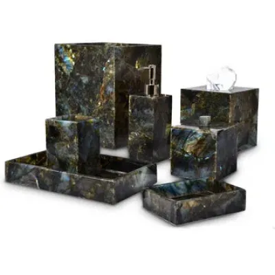 Taj Gemstone Labradorite Bath Accessories