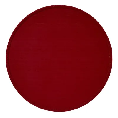 Lexington Red Set of 4 Placemats 16 in Round