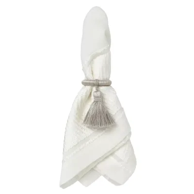 Bianca Stain-Resistant Table Linens Fancy White