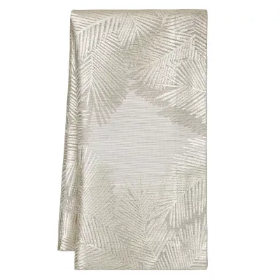 Botanica Pewter Foil Print Set of 4 Napkins 20 x 20 in