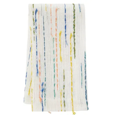 Capri Multi Color Damask Table Linens